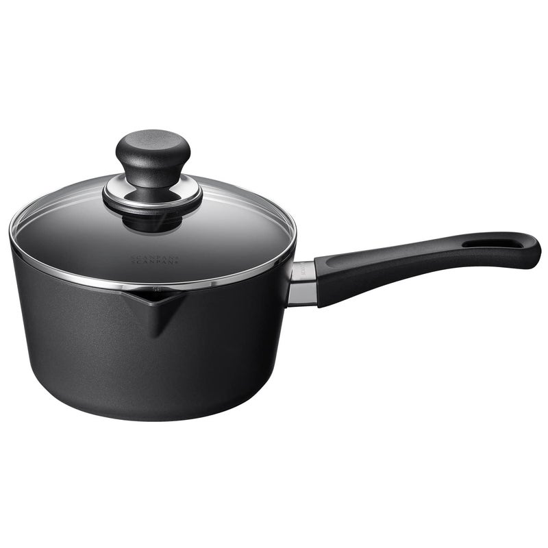 Scanpan Classic Induction 1.8 QT Nonstick Saucepan â€“ Compatible with All Cooktops, Induction Ready, Metal Utensil Safe, Oven Safe to 500Â°F, Dishwasher Safe - Image 3